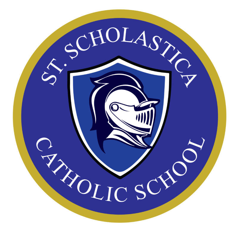 St. Scholastica Gym Sweatpants - Coin Logo - Image 2